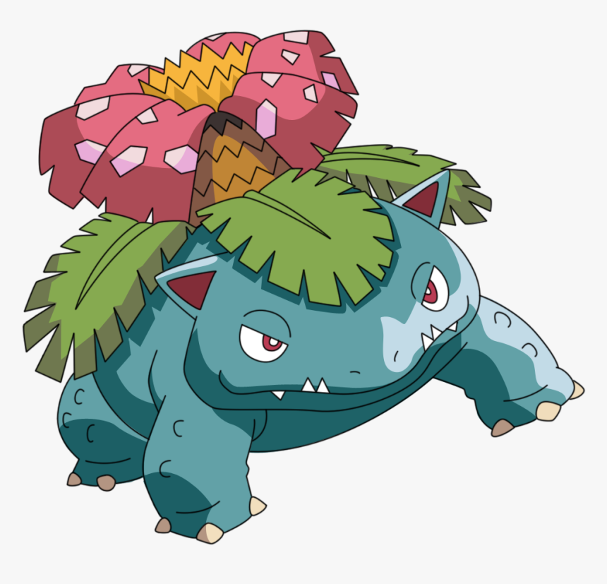 Pokemon Ponies And Animals - Venusaur Png, Transparent Png, Free Download