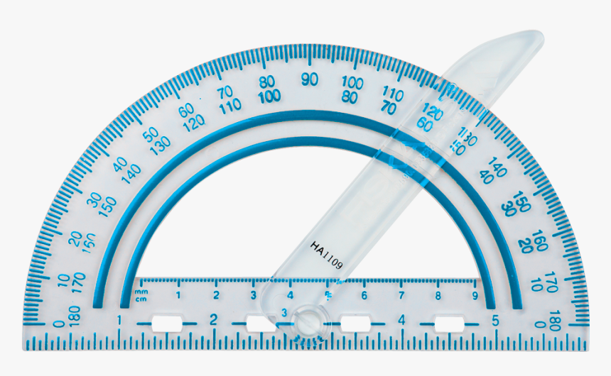 Protractor With Arm, HD Png Download, Free Download