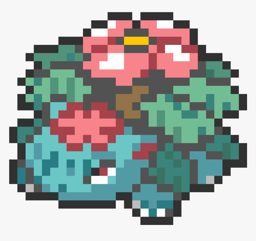 Mega Venusaur Pixel Art, HD Png Download, Free Download