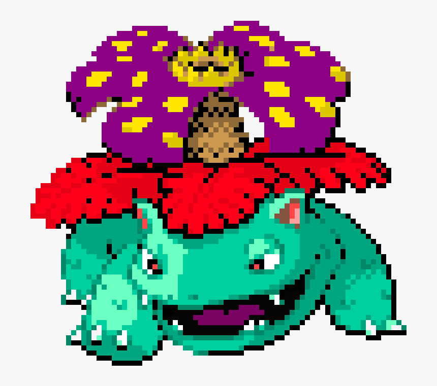 Venusaur Fire Red Sprite, HD Png Download, Free Download