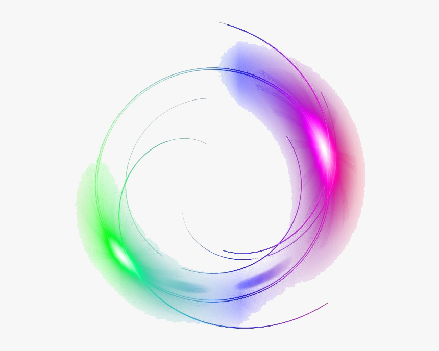 Glowing Circle Png Transparent Image - Circle Light Effect Png, Png Download, Free Download