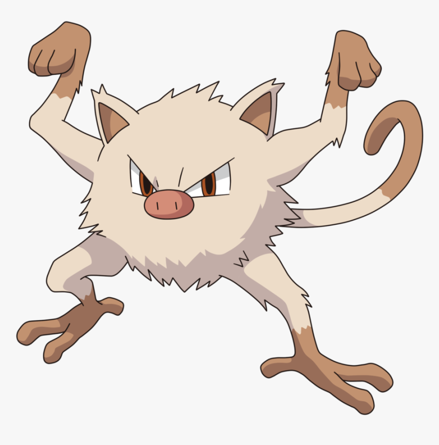 Pokemon Mankey Png, Transparent Png, Free Download