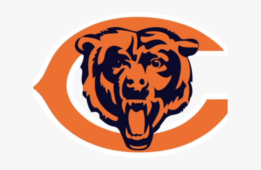 Black Bear Clipart Chicago Bears - Chicago Bears Head Logo, HD Png Download, Free Download