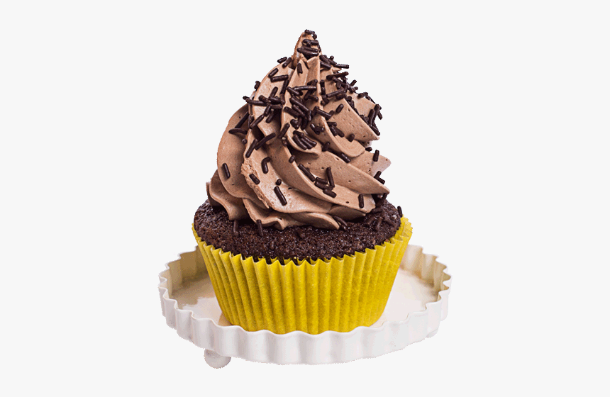 Cupcake Chocolate - Png Cupcake De Chocolate, Transparent Png, Free Download