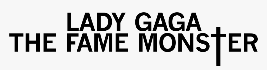 The Fame Monster Logo - Lady Gaga The Fame Monster Logo, HD Png Download, Free Download