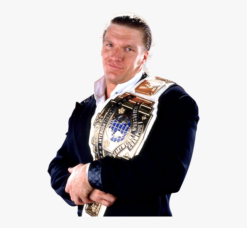 Transparent Intercontinental Championship Png - Wwe Triple H Champion, Png Download, Free Download