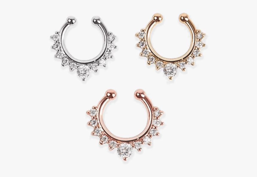 Riot Faux Septum Nose Ring - Fake Nose Ring Transparent Background, HD Png Download, Free Download