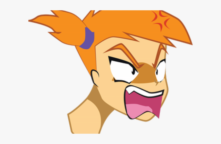 Transparent Mad Face Png - Draw Boy Anime Angry, Png Download, Free Download