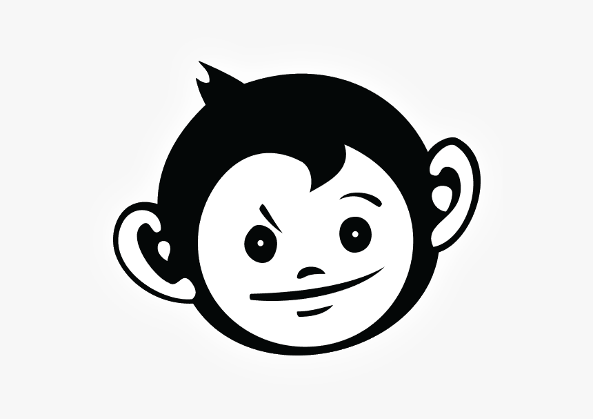 Mad Drawing Head - Mad Monkey Hostels, HD Png Download, Free Download