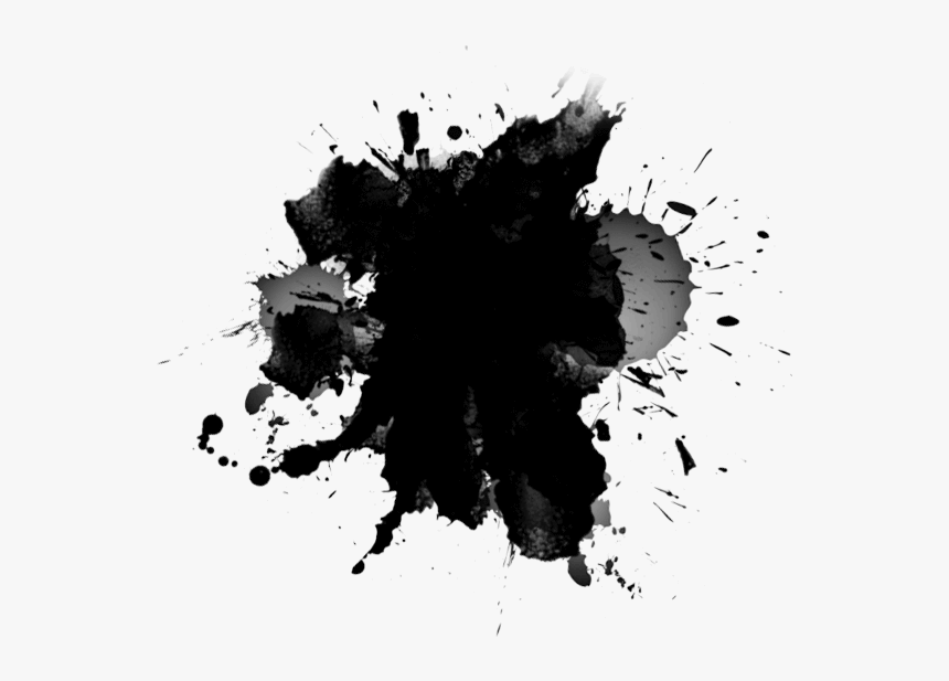 Black Ink Png Hd - Black Ink Background Png, Transparent Png, Free Download