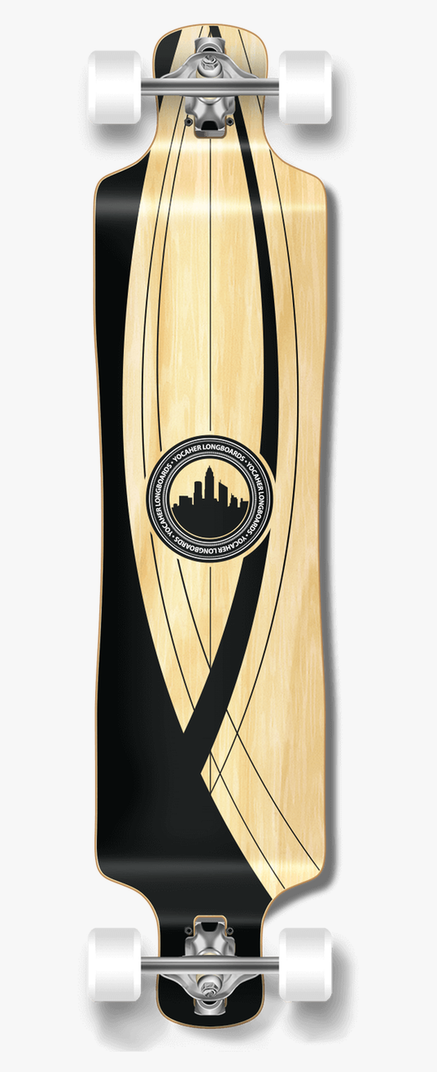 Lowrider Crest Onyx Longboard Complete - Longboard, HD Png Download, Free Download