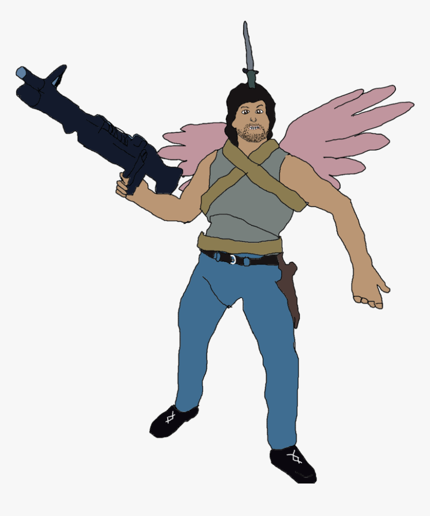 Transparent Rambo Png - Cartoon, Png Download, Free Download