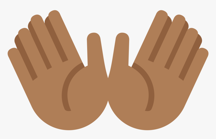 Open Hands Sign - Open Hand Emoji, HD Png Download, Free Download