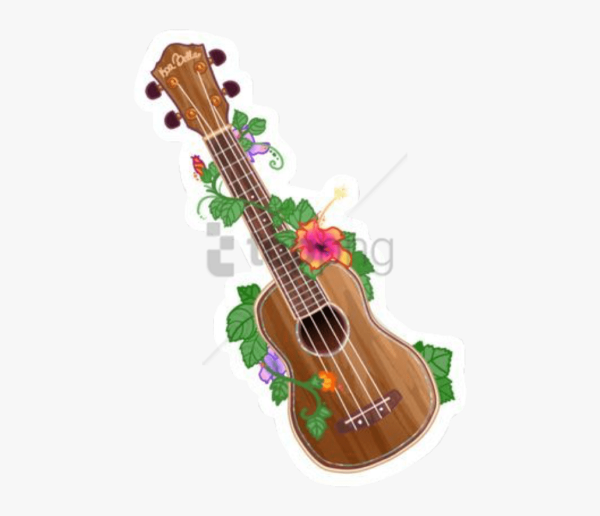 Guitar,string Instrument,musical Instrument,string - Transparent Background Ukulele Clipart, HD Png Download, Free Download