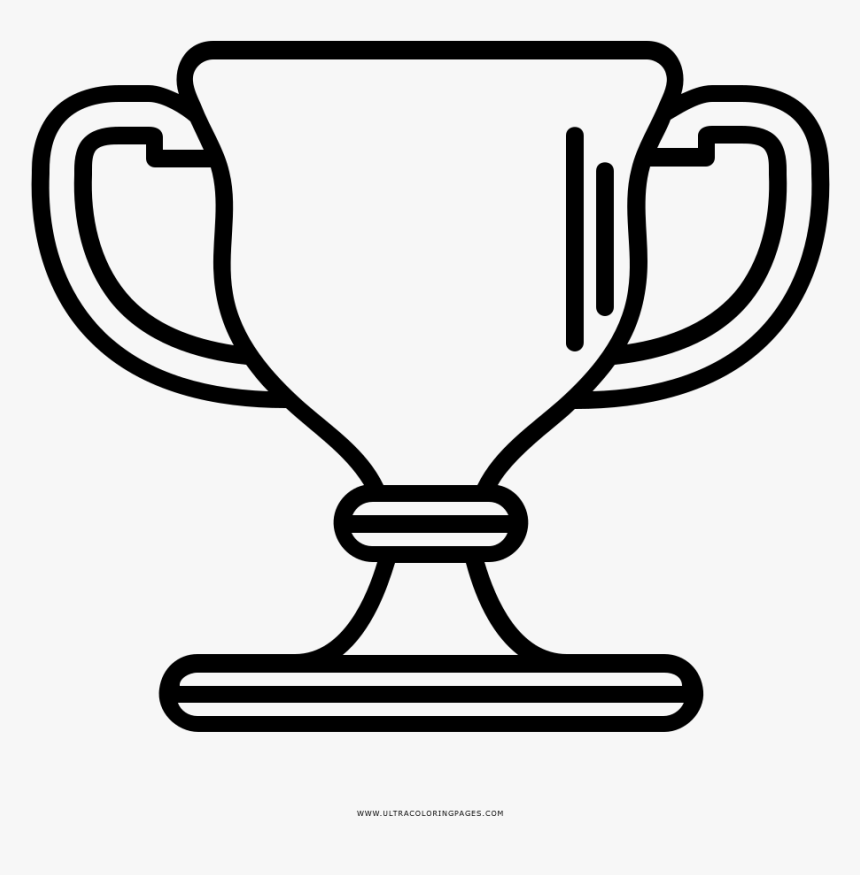 Trophy Drawing , Png Download - Dibujos De Trofeos Para Colorear, Transparent Png, Free Download