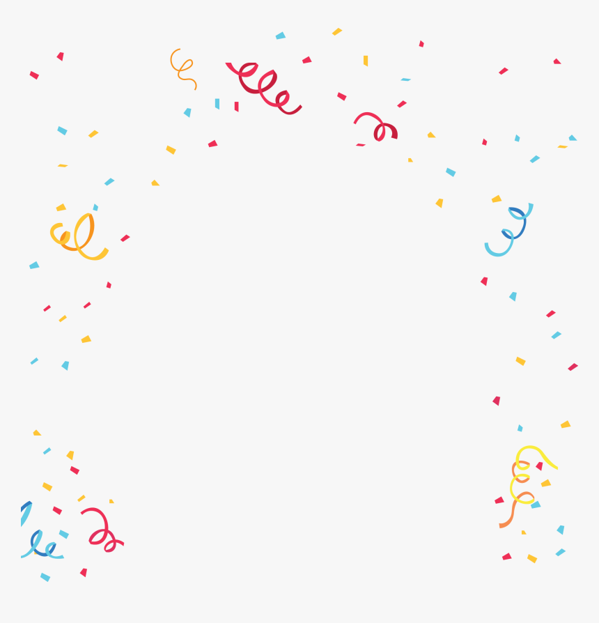Birthday Confetti - Happy Birthday List Png, Transparent Png, Free Download