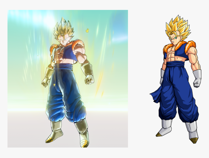 Fusion Of Gogeta And Vegito, HD Png Download, Free Download