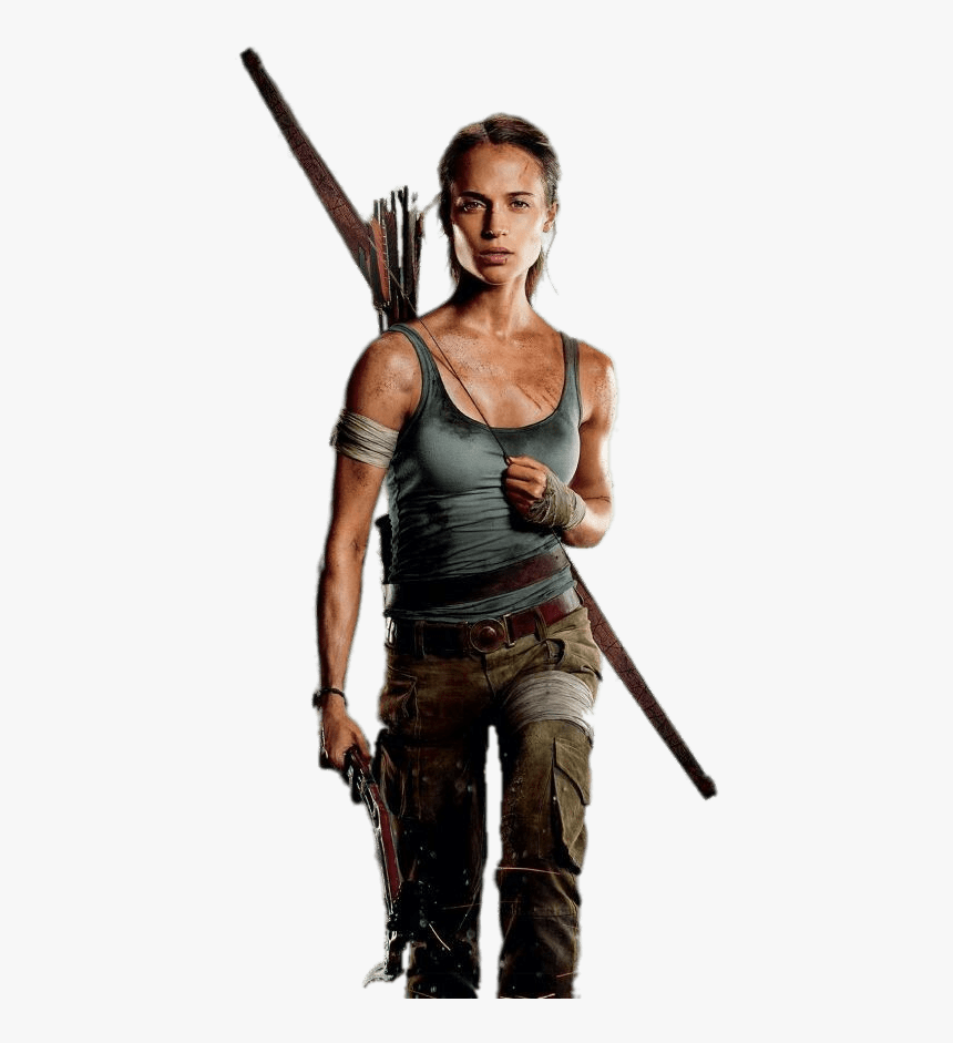 Lara Croft Fully Equiped - Lara Croft Tv Series, HD Png Download, Free Download