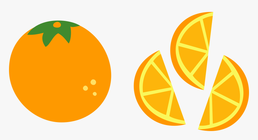 Vector Orange Citrus - Mlp Orange Cutie Mark, HD Png Download, Free Download