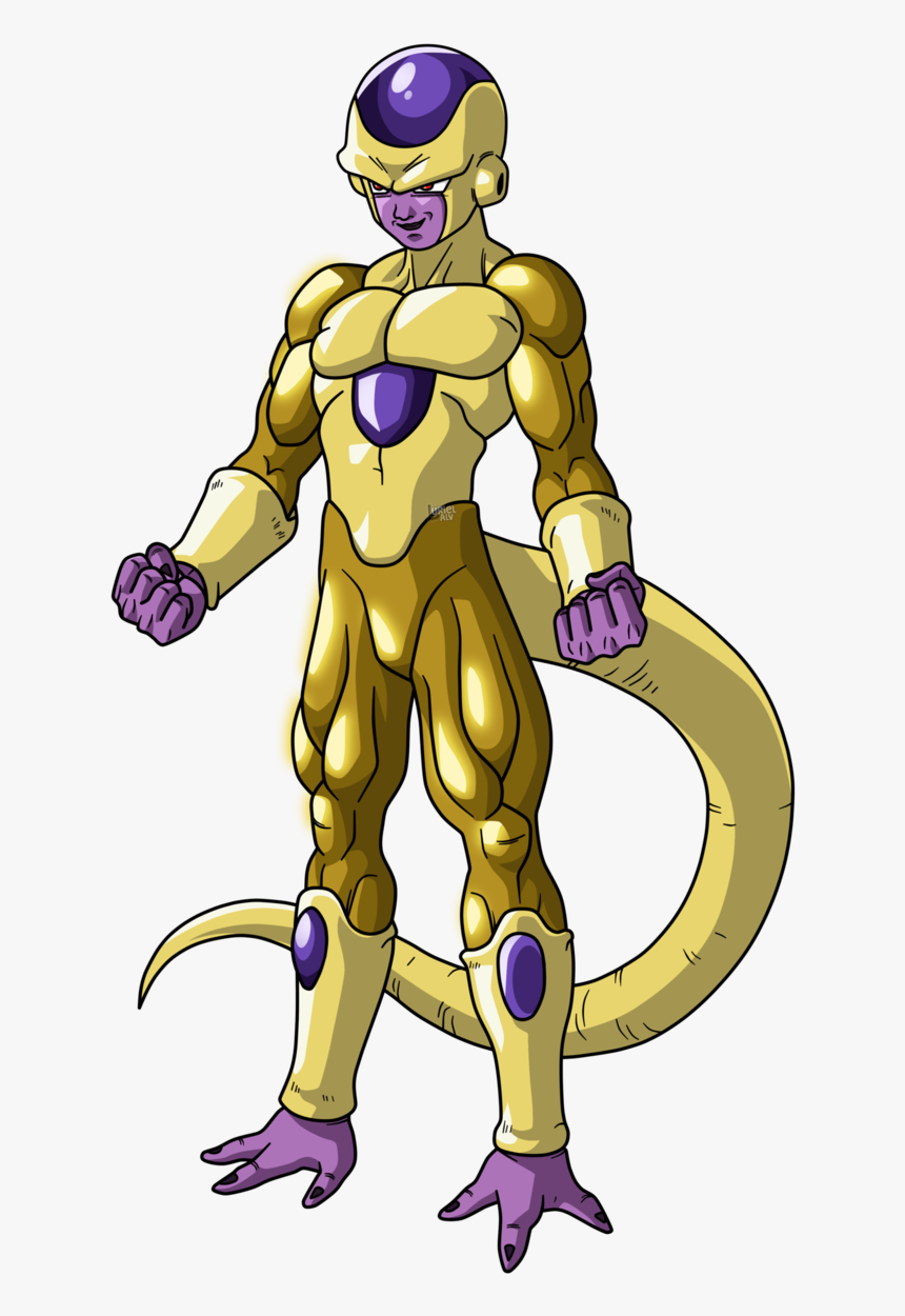 Golden Frieza By Urielalv - Golden Frieza Transparent Png, Png Download, Free Download