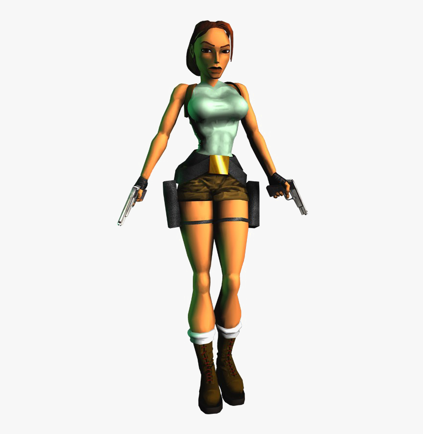 Tomb Raider Lara Croft Png Image Background - 1996 Lara Croft, Transparent Png, Free Download