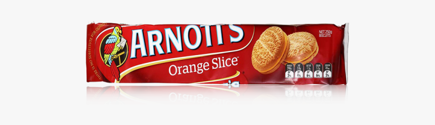 Arnott’s Orange Slice Biscuits - Arnotts Biscuits Orange Slice, HD Png Download, Free Download