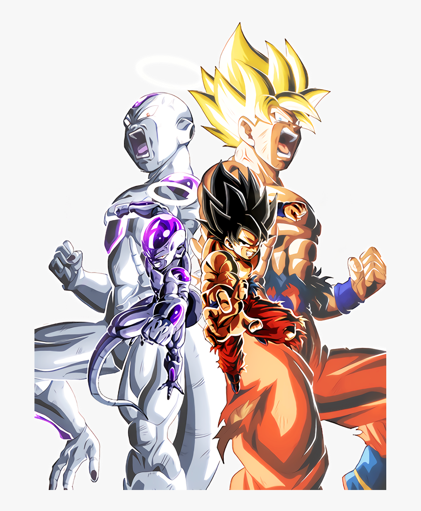 Goku And Frieza Dokkan , Png Download - Goku And Frieza Vs Jiren,  Transparent Png - kindpng