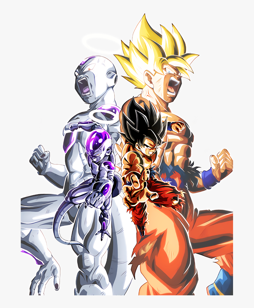 Goku And Frieza Dokkan , Png Download - Goku And Frieza Vs Jiren, Transparent Png, Free Download