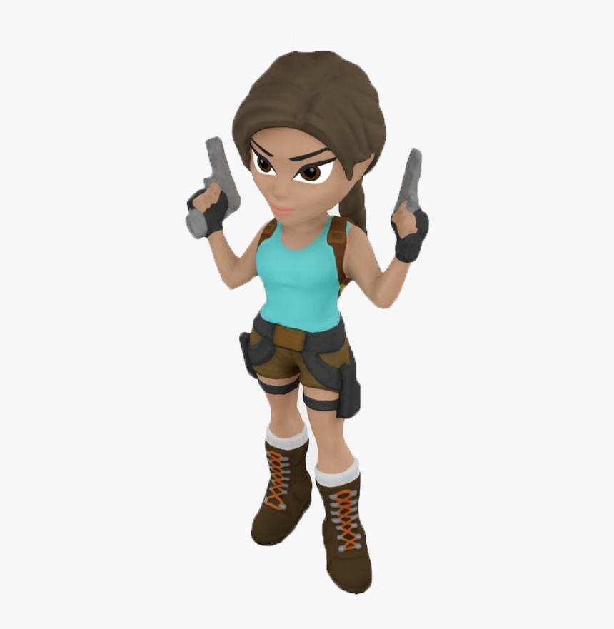 Lara Croft Png Transparent Image - Lara Croft Cartoon, Png Download, Free Download