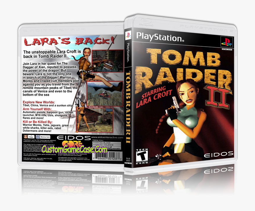 Tomb Raider 2 Starring Lara Croft Free Download Pc - Tomb Raider 2 Pc Game, HD Png Download, Free Download