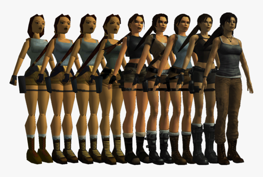 Untitled - Lara Croft Evolution Graphics, HD Png Download, Free Download