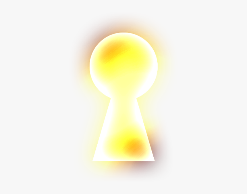 #key #keyhole #hole #glow #sunlight #sunny #yellow - Keyhole Png Yellow, Transparent Png, Free Download