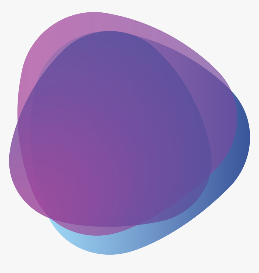 Purple Blue Pink Stone Shape Abstract Banner - Circle, HD Png Download, Free Download