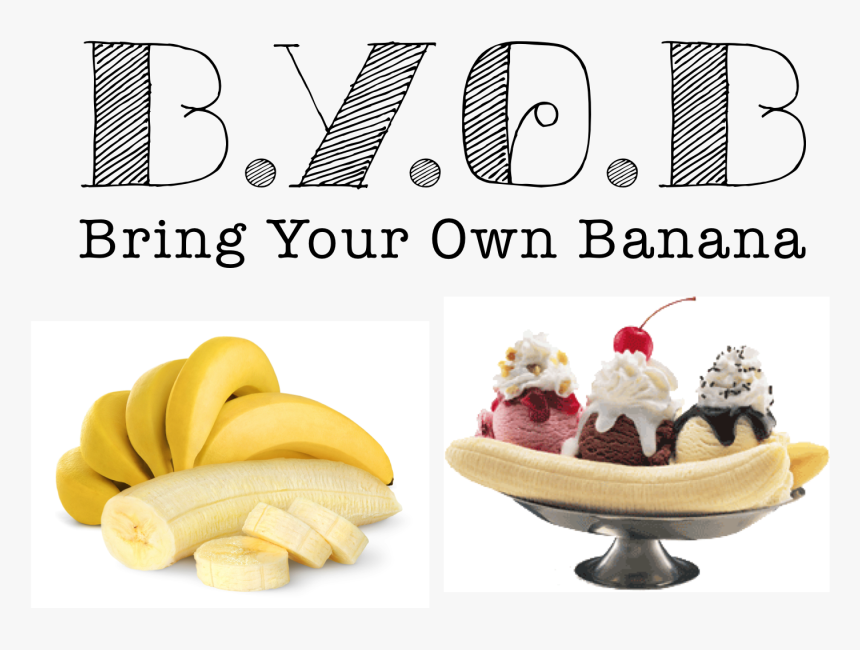 Hot Fudge Banana Split, HD Png Download, Free Download