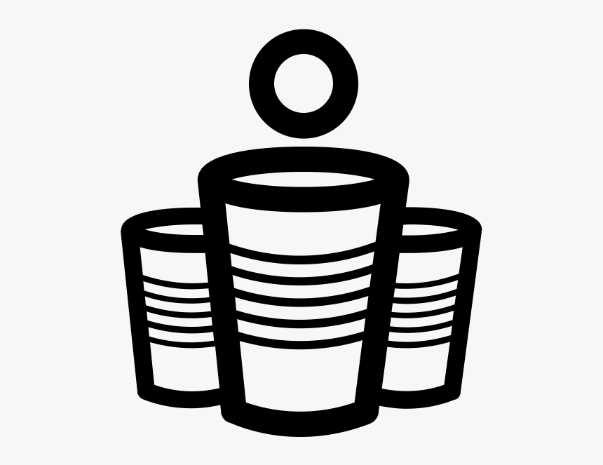 Beer Pong Clip Art, HD Png Download, Free Download