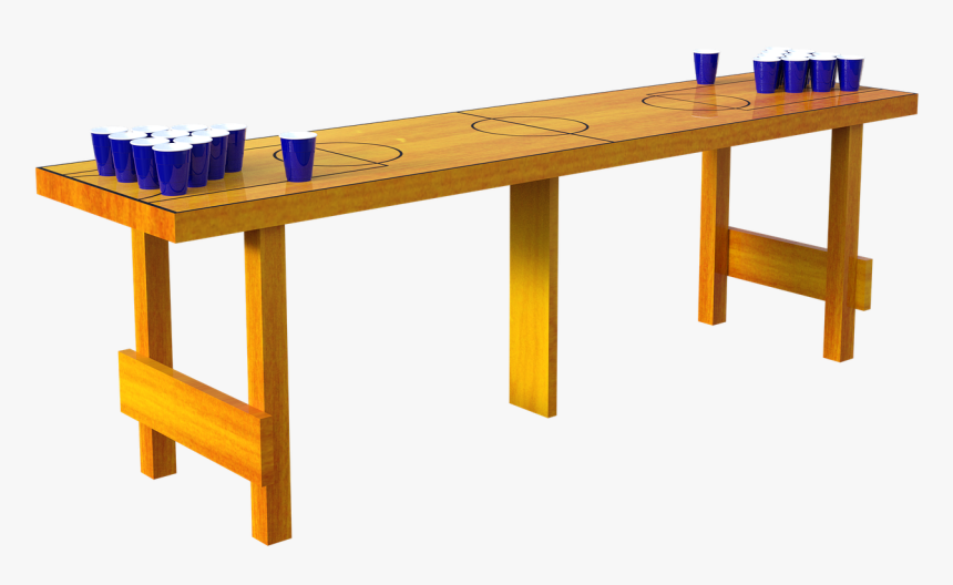 Beer Pong, Table, Cups, Booze, Pong, Alcohol, Plastic - Bier Pong Tisch Holz, HD Png Download, Free Download