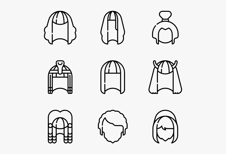 Wigs - Resume Icons Png, Transparent Png, Free Download