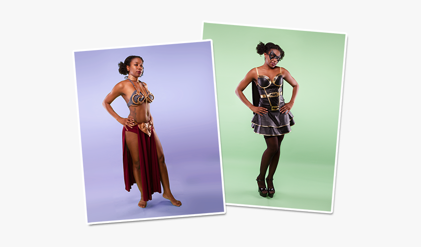 Sample Of 2 Look, 2 Set Pinup Session At Queen City - Cosplay, HD Png Download, Free Download