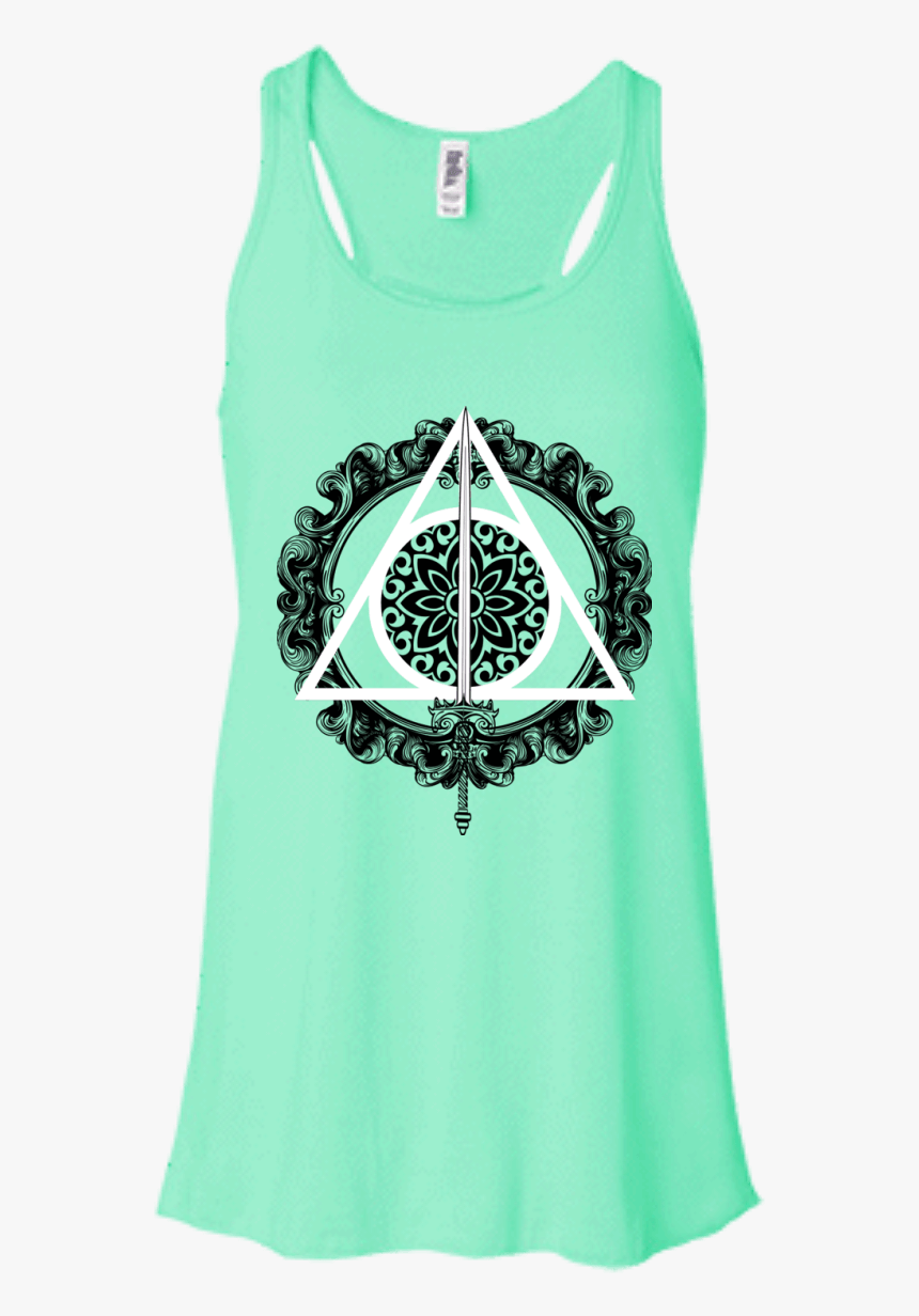 Bella + Canvas Women's B8800 Flowy Racerback Tank, HD Png Download, Free Download