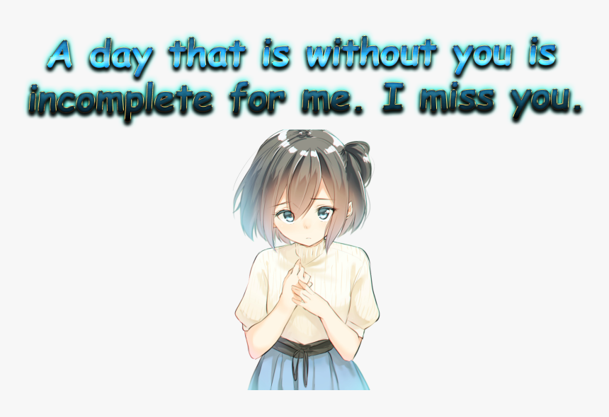 Miss You Messages Png Free Pic - Cartoon, Transparent Png, Free Download