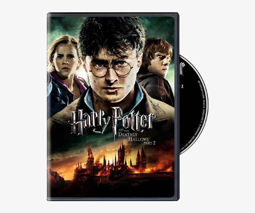 Harry Potter Deathly Hallows Part 2 Blu Ray Dvd Combo - Harry Potter 7 Part 2 Dvd, HD Png Download, Free Download