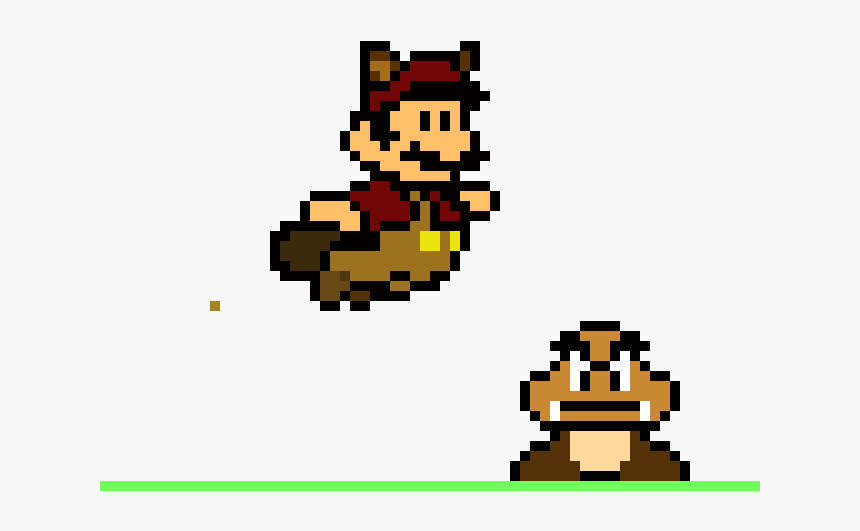 Pixel Art Mario Bros, HD Png Download, Free Download