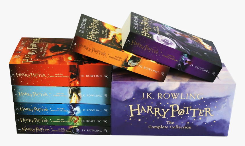 Harry Potter Books Png - Harry Potter Box Set 2014, Transparent Png, Free Download