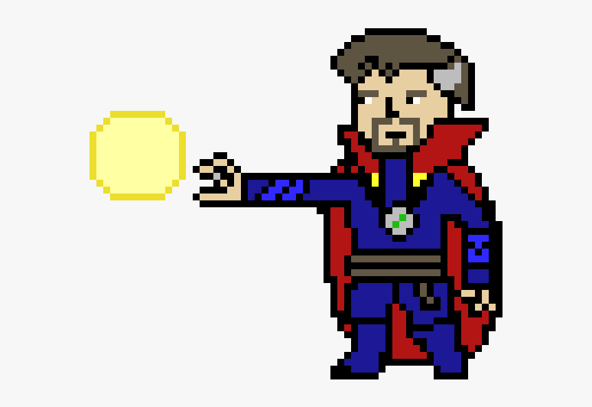 Doctor Strange Pixel Art, HD Png Download, Free Download