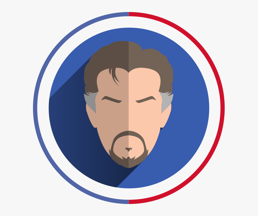 Doctor Strange Face Illustration, Hd Png Download , - Doctor Strange Face Png, Transparent Png, Free Download