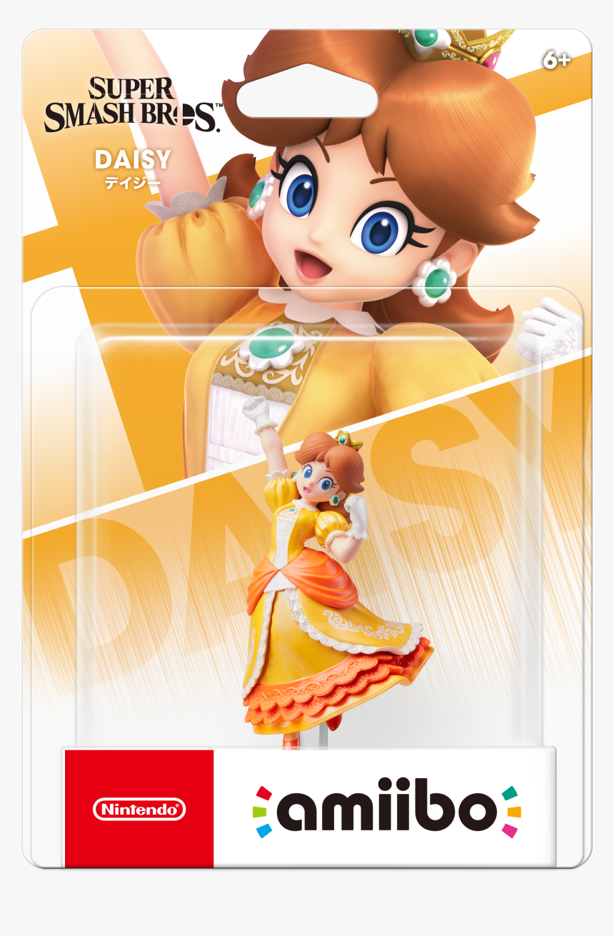 Super Smash Bros Ultimate Amiibo Image - Daisy Amiibo Super Smash Bros, HD Png Download, Free Download