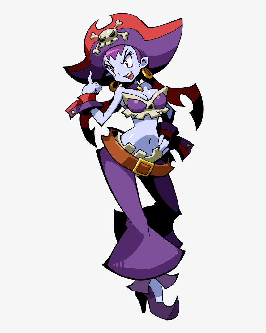 Transparent Shantae Png - Risky Boots Half Genie Hero, Png Download, Free Download