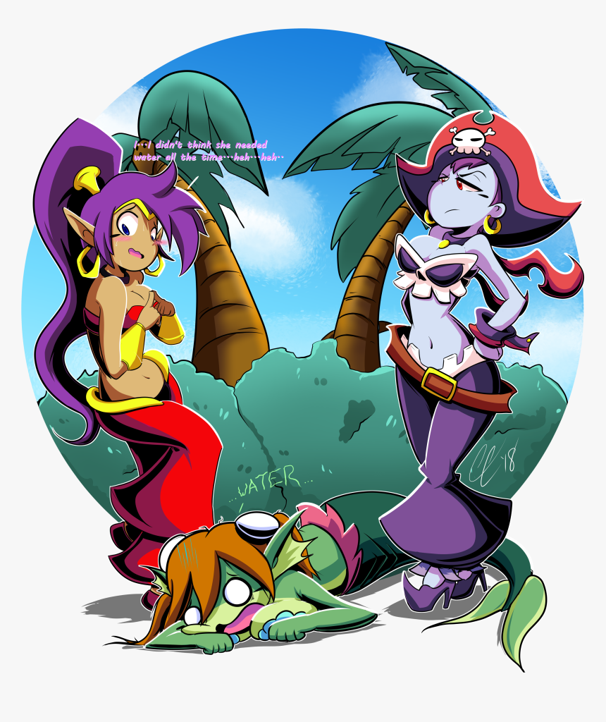 Shantae Half Genie Hero Fan Art, HD Png Download, Free Download