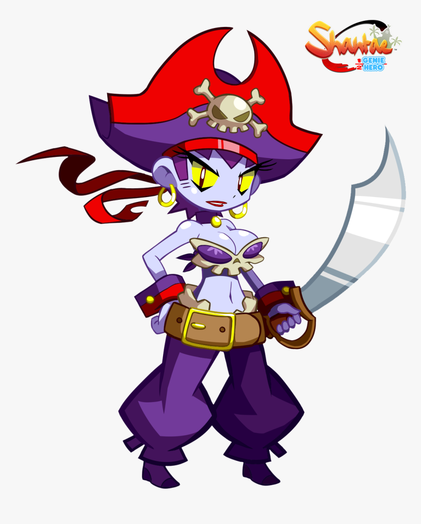 Half-genie Hero , Png Download - Risky Boots Shantae Half Genie Hero, Transparent Png, Free Download