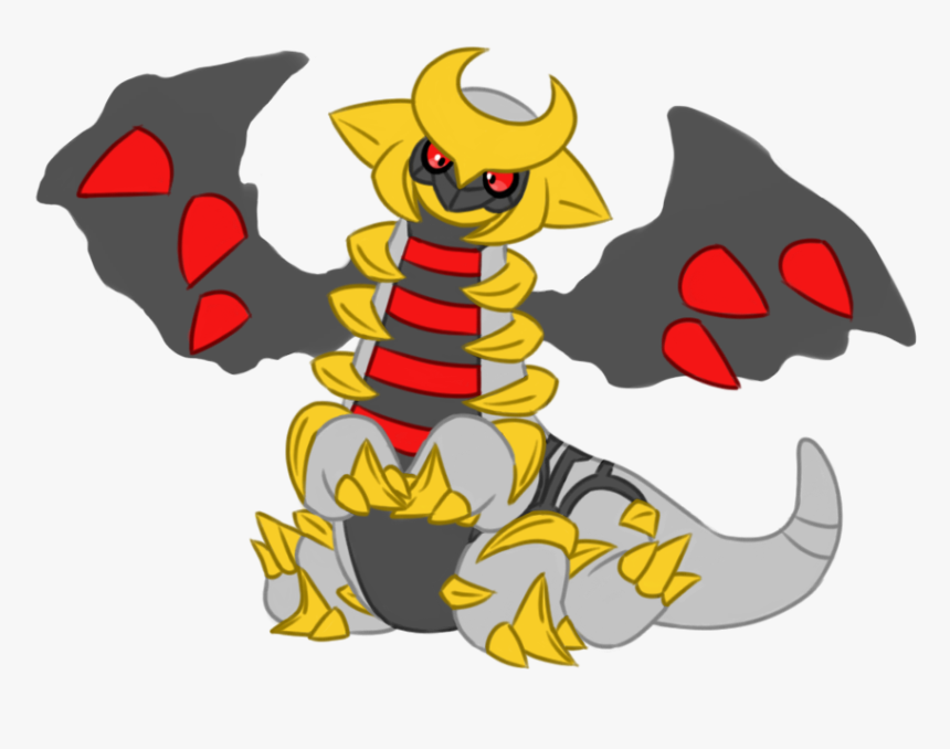 Giratina, At The Request Of @pinktsundere ❤ It Was - Transparent Background Giratina Cute, HD Png Download, Free Download